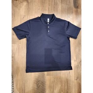 PGA Tour Golf Mens Polo T-Shirt Size XL Blue Collared Shirt Short Sleeve Airflux
